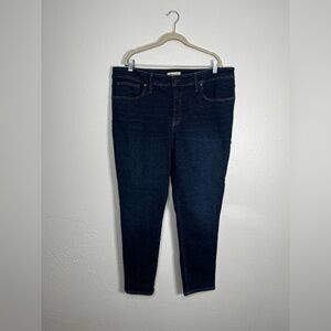 Madewell Women's 9” mid rise Skinny Jeans size 20W